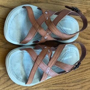 Merrell Women Brown Sandals